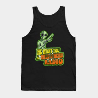 Wild and Weird Radio (org) Tank Top